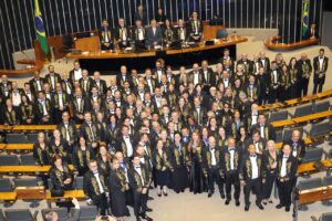 Sessão solene no Plenário Ulysses Guimarães homenageou os 115 anos da Abrasci