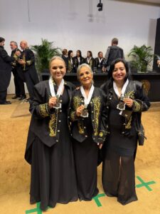 Advogadas Dra. Sheila Regina Alves Pereira Oliveira, Dra. Lísia Lima Campos e Dra. Rivânia de Araújo receberam Medalha Secular Abrasci, no auditório Nereu Ramos